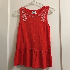 Old Navy Peplum tank top